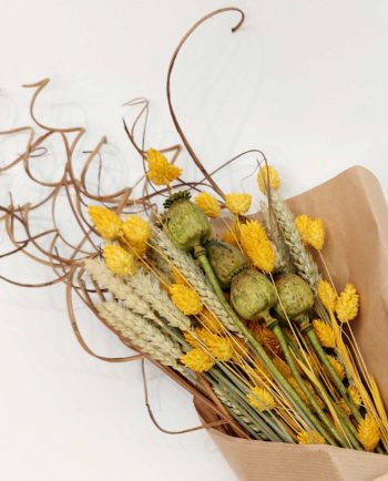 Bouquet Mix Yellow Dried Flowers