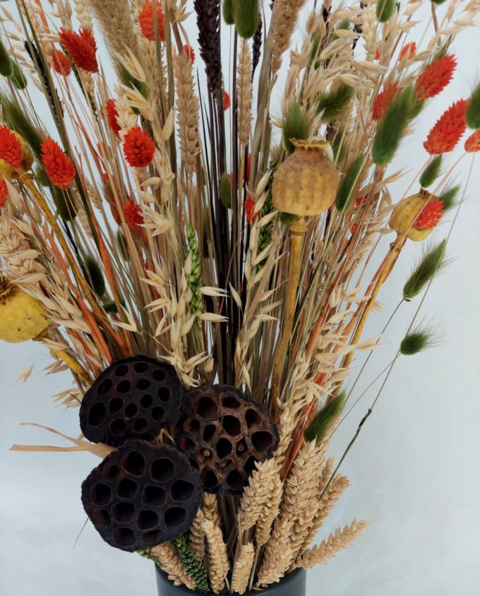 Dried Flowers Arrangement Height 70 cm