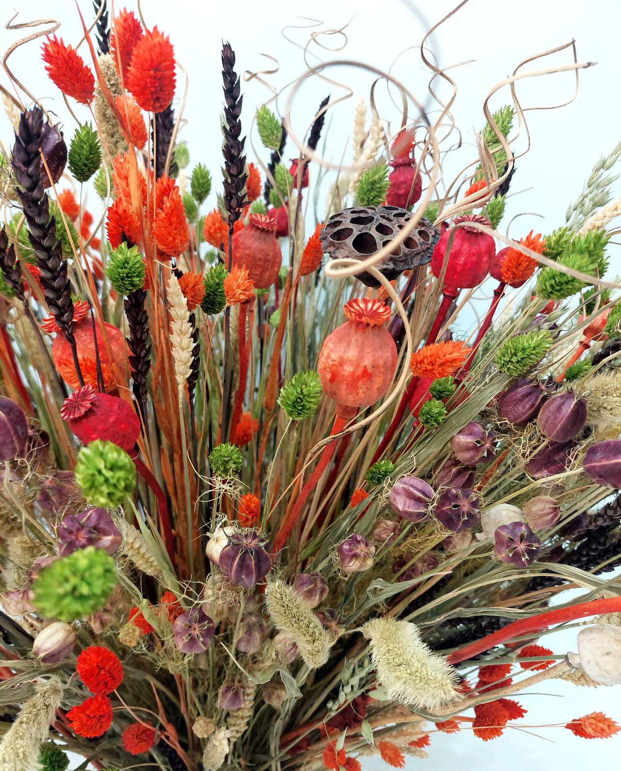 Dried Flowers Centerpiece Arrangement