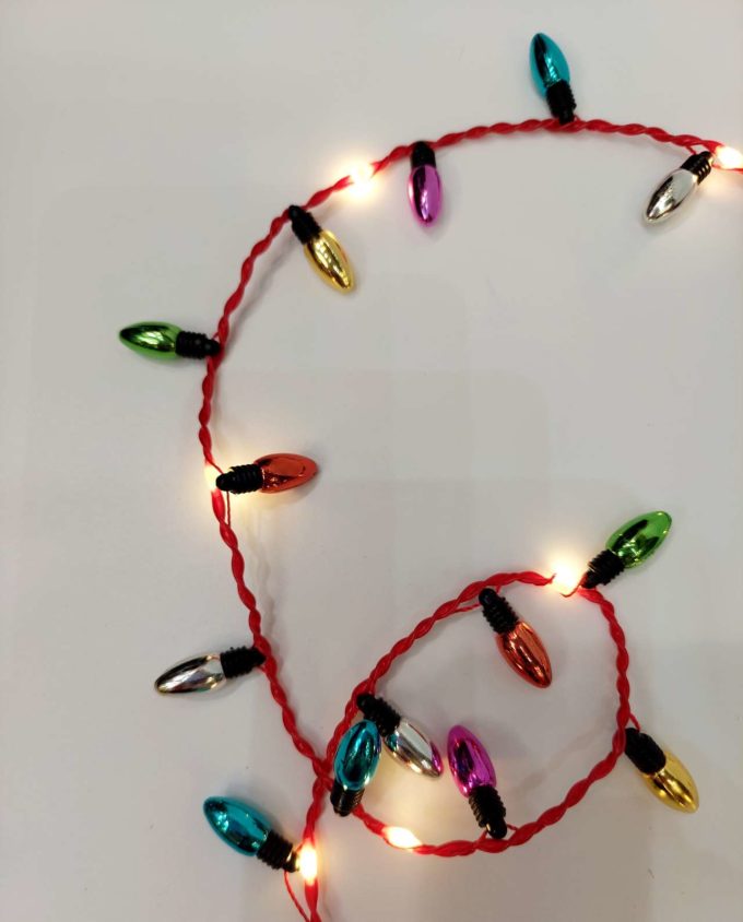Necklace Christmas Led Lights