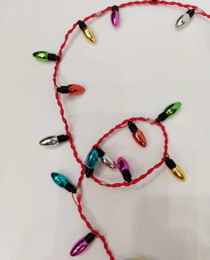 Necklace Christmas Led Lights