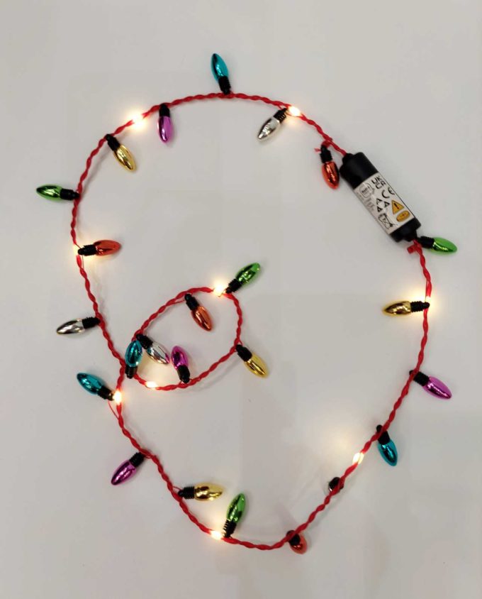 Necklace Christmas Led Lights