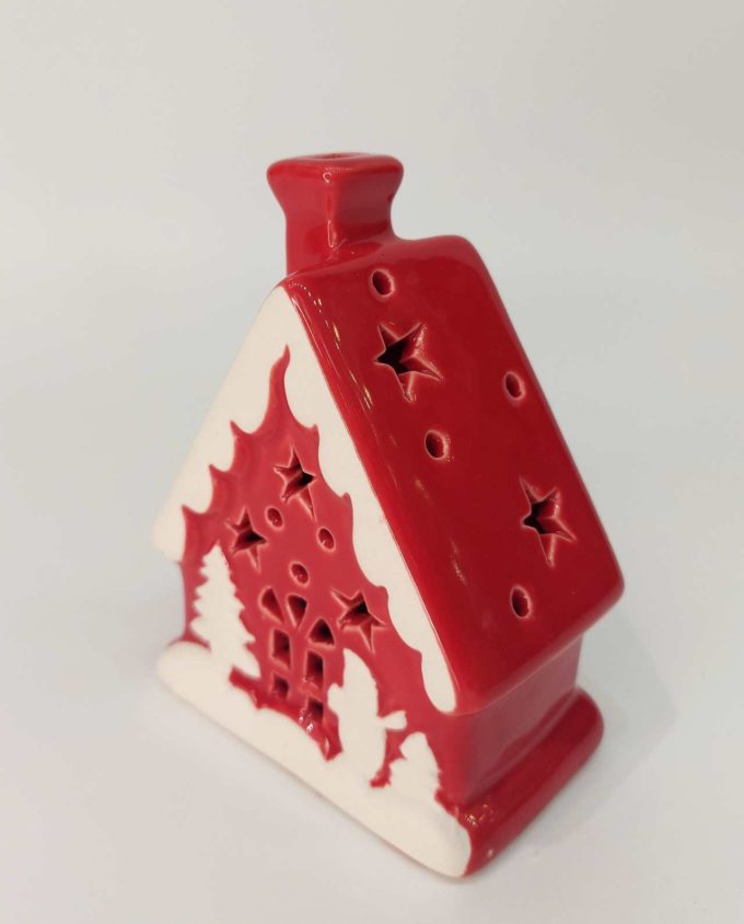 Santas Ceramic House Led