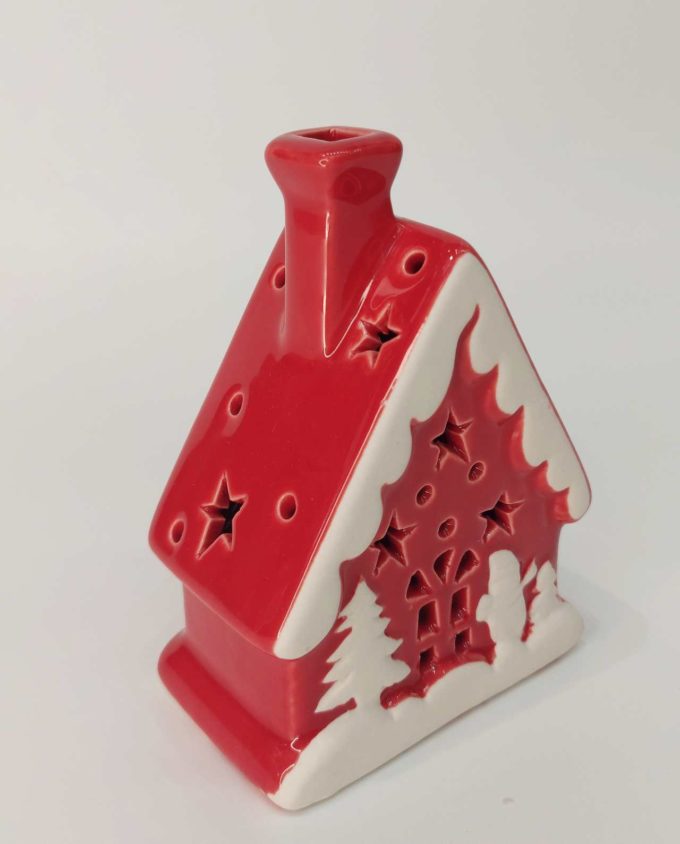 Santas Ceramic House Led
