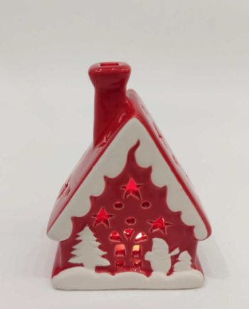 Santas Ceramic House Led