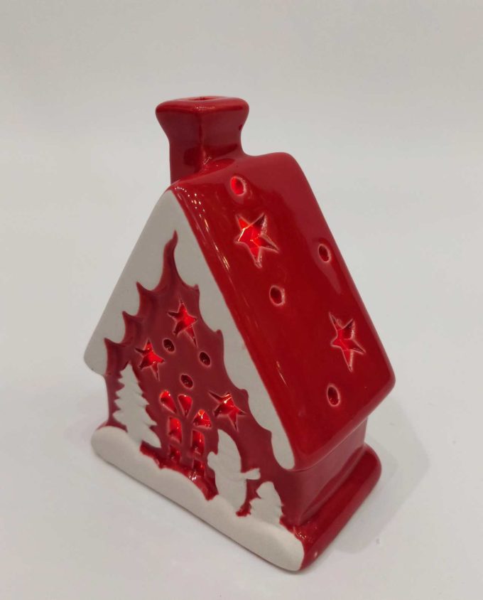 Santas Ceramic House Led