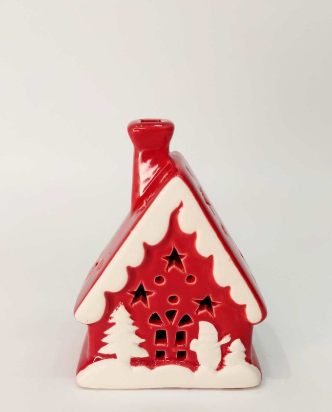 Santas Ceramic House Led