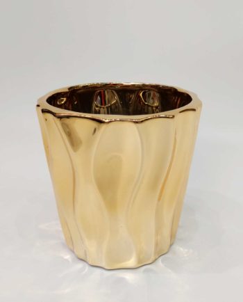Ceramic Gold Pot