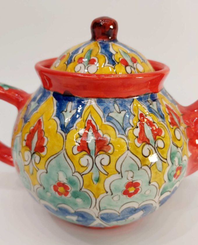 Teapot Ceramic Hand Painted "Marrakech"