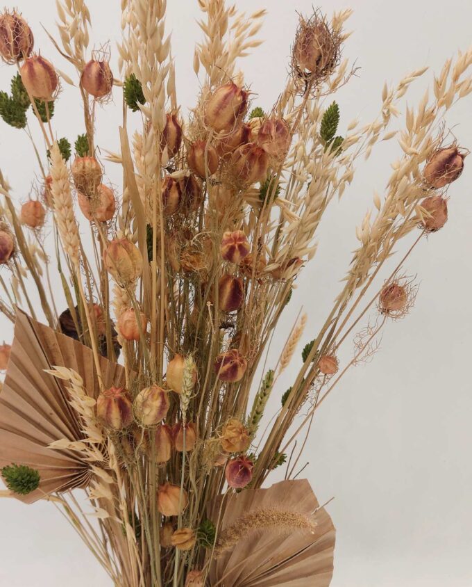Dried Flowers Natural Arrangement Height. 65 cm