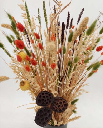 Dried Flowers Arrangement Height 70 cm