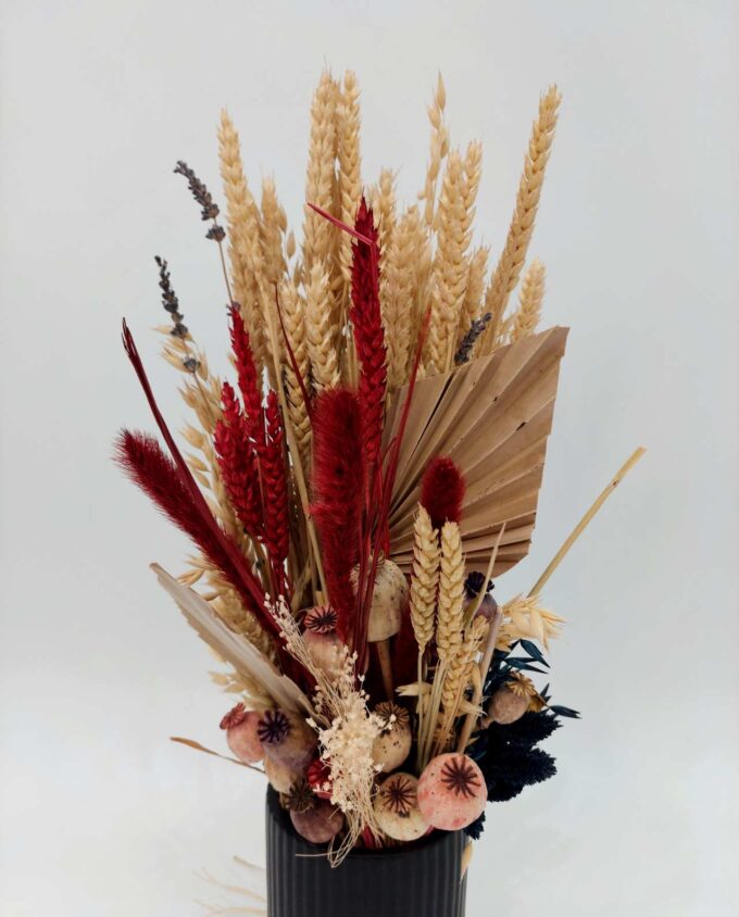 Dried Flowers Arrangement Height 55 cm