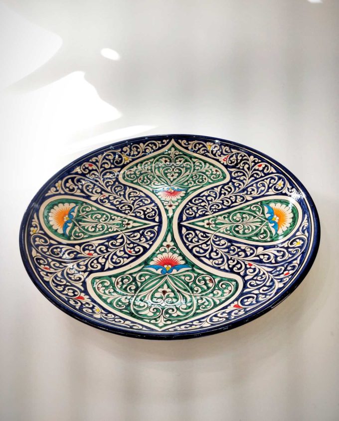 Plate Ceramic “Marocco” Diameter 32 cm