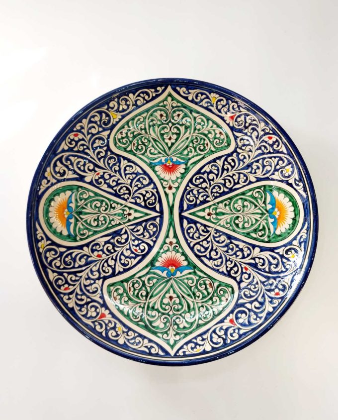 Plate Ceramic “Marocco” Diameter 32 cm