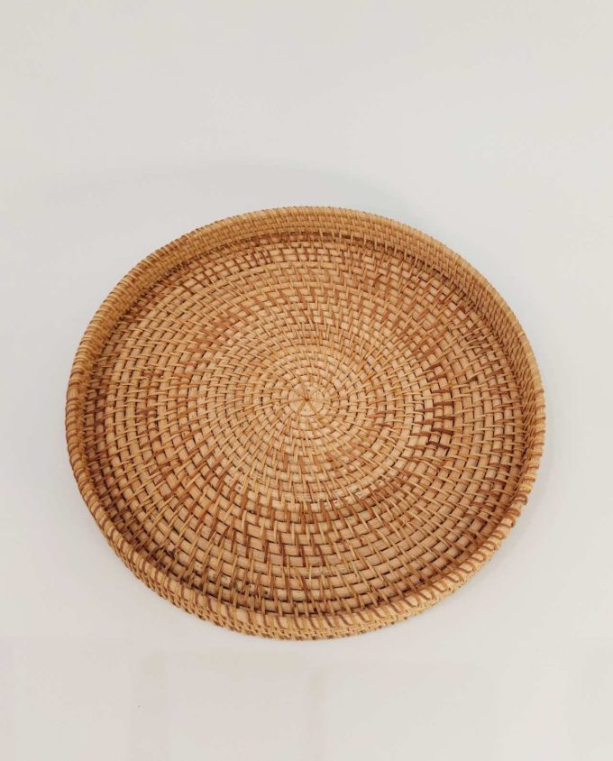 Platter Rattan Diameter 28 cm