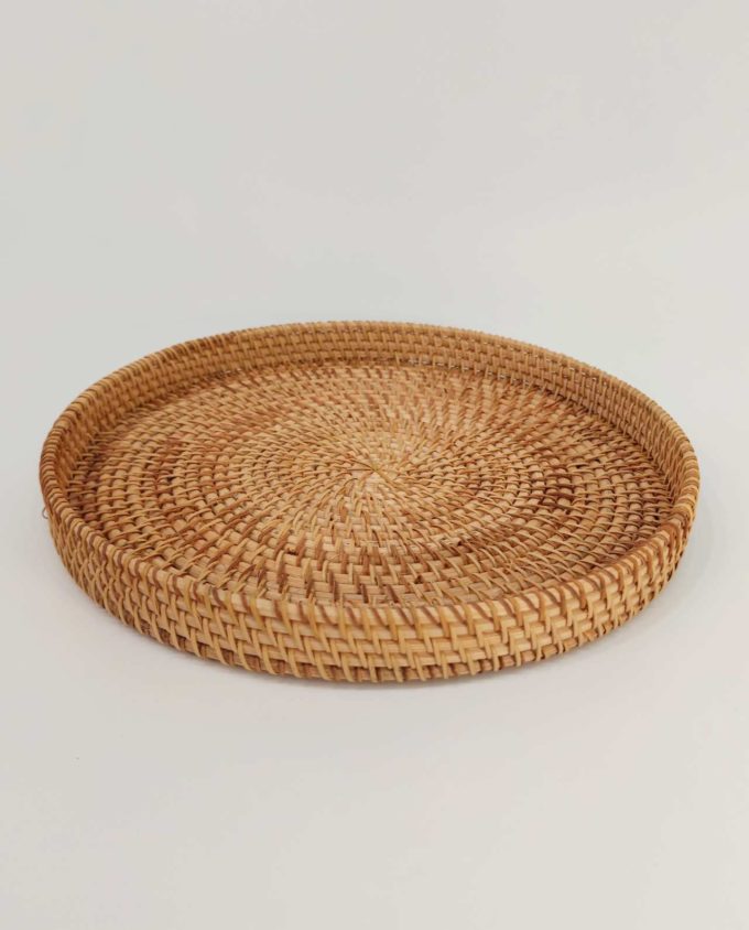 Platter Rattan Diameter 28 cm