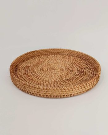 Platter Rattan Diameter 28 cm