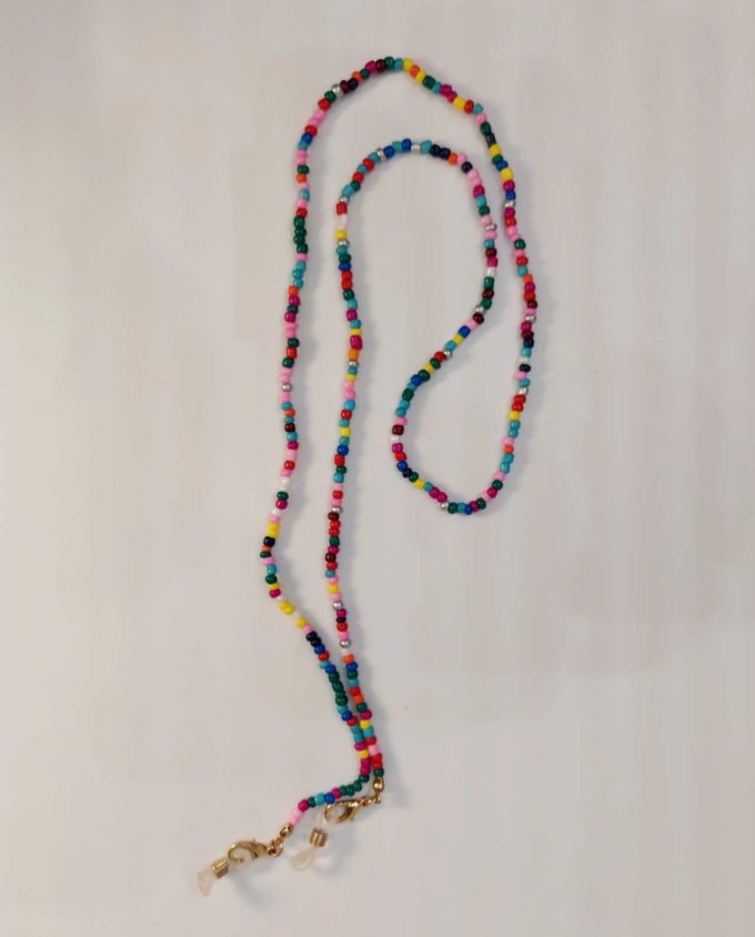 Chain Multicolor Beads for Reading Glasses