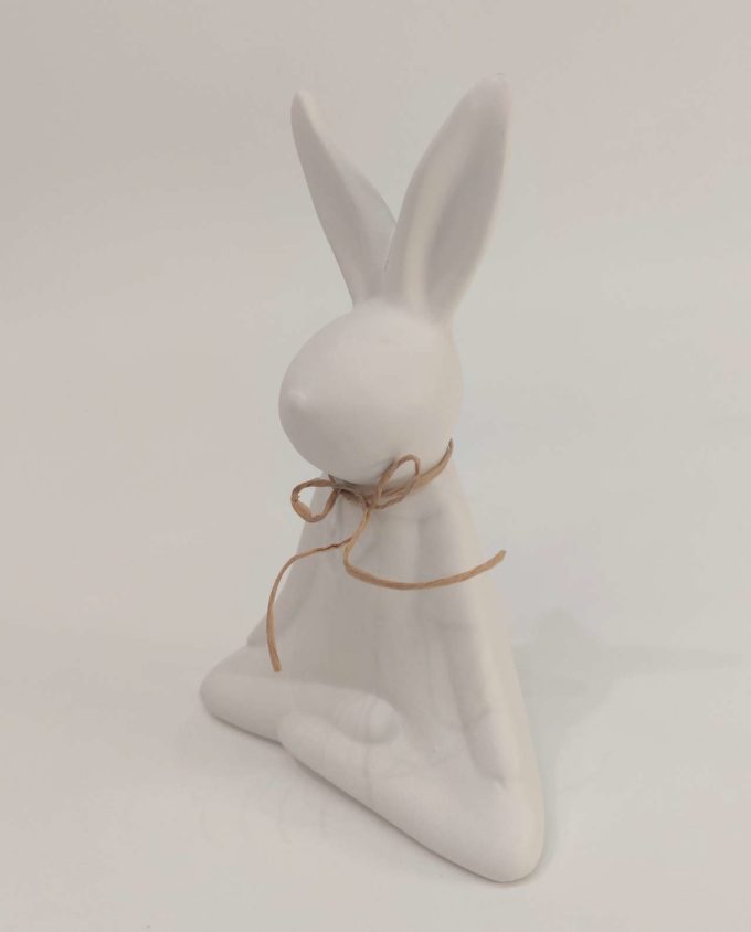 Ceramic Yoga Bunny Posture I
