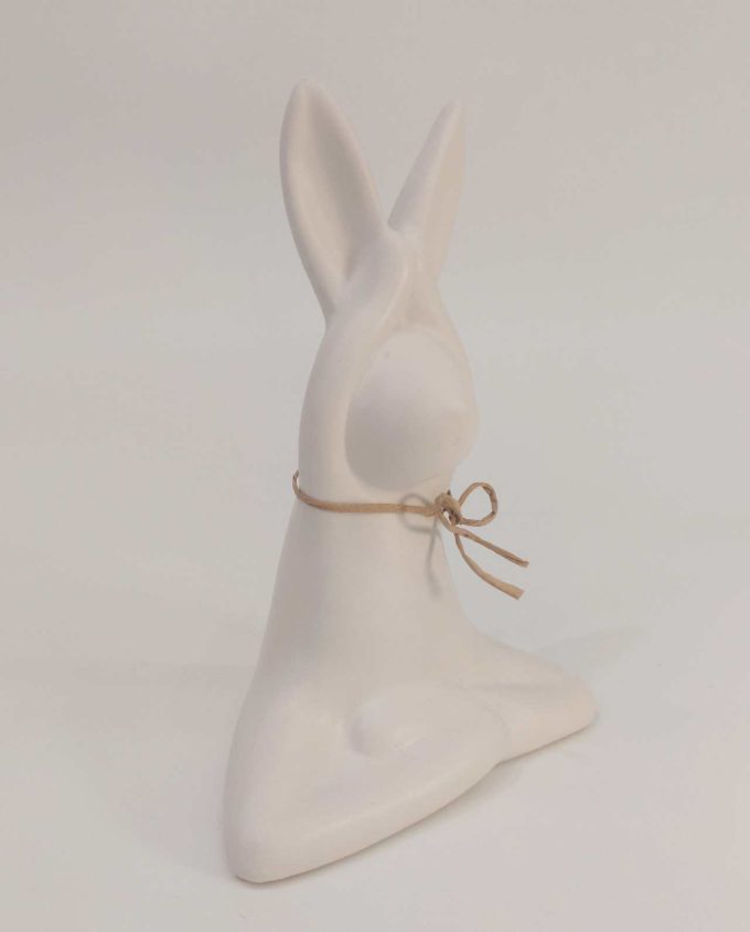 Ceramic Yoga Bunny Posture