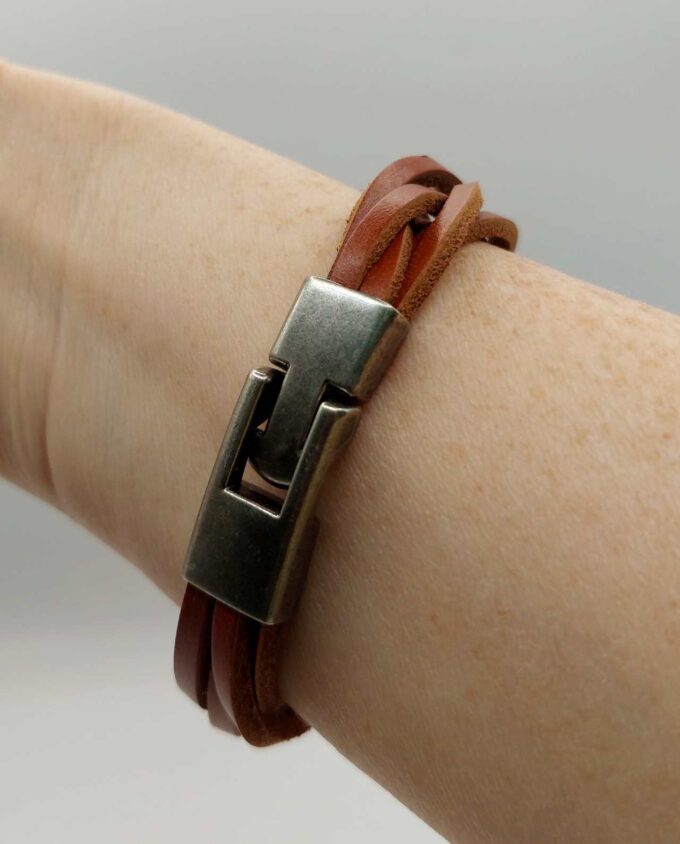 Bracelet Brown Leather