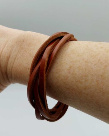 Bracelet Brown Leather