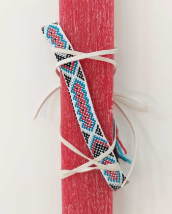 Easter Aromatic Candle Bracelet Red Blue
