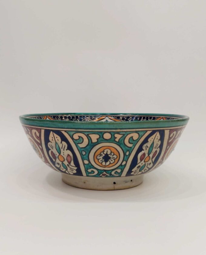 Bowl Ceramic Colorful Diameter 35.5 cm