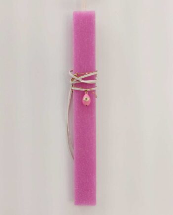 Easter Aromatic Candle Necklace Pink Egg