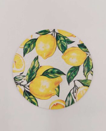 Coaster Wooden Lemons Set 6 Pieces