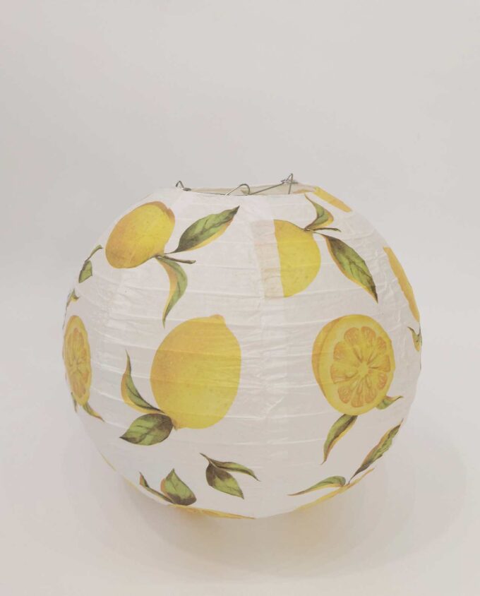 Paper Lantern Lemons Diameter 22 cm