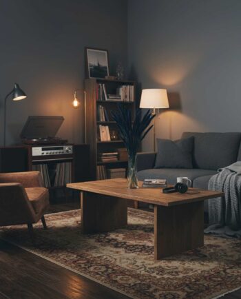 Dried Dark Blue Setaria Bunch