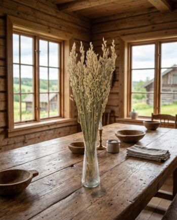 Dried Natural Green Oats Bunch