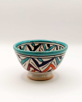 Bowl Ceramic Multicolor Diameter 10 cm