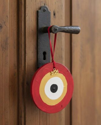 Wooden Red Evil Eye 2026