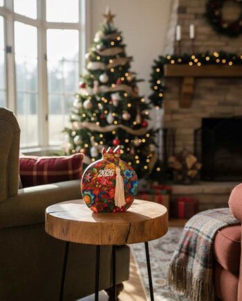 Pomegranate Wooden Red 