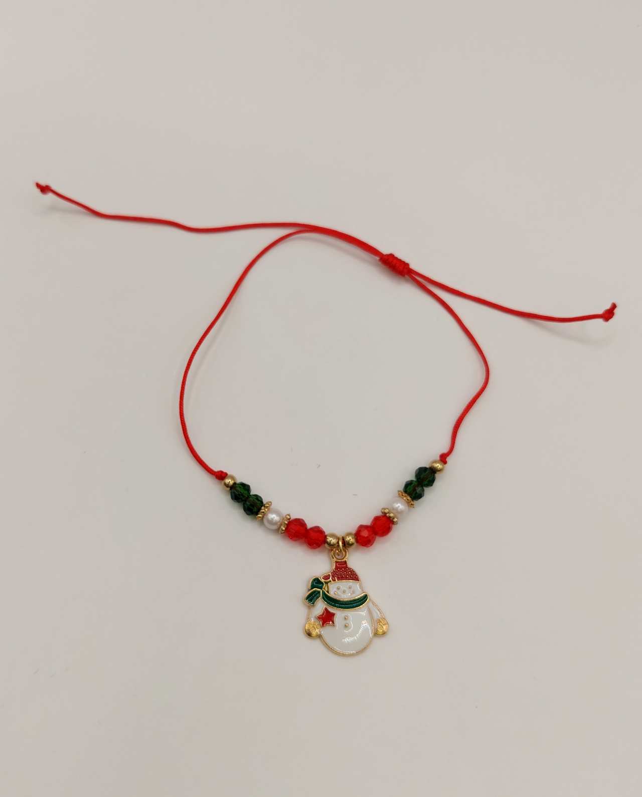 bracelet-xmas-snowman Christmas Festive Snowman Bracelet