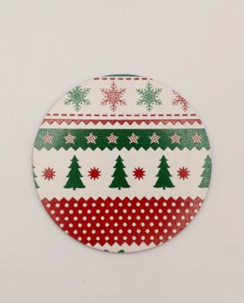 Coaster Wooden Bright Christmas Set 6 Pieces