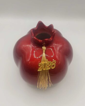 Pomegranate Red Ceramic Vase Lucky Charm 2026