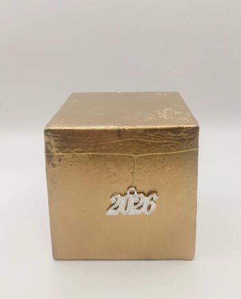 Cube Wooden Golden 2026