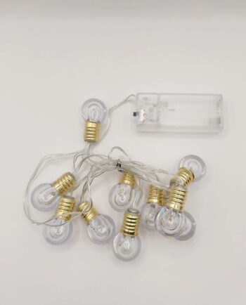 Garland with 10 LED Mini Bulbs