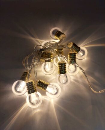 Garland with 10 LED Mini Bulbs