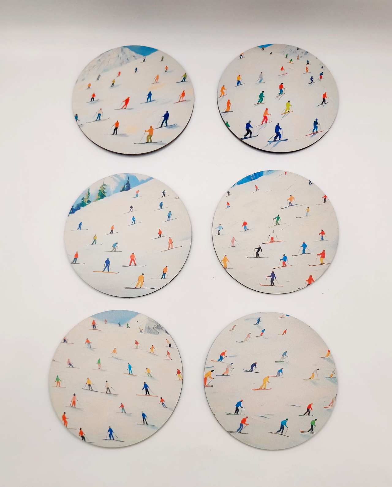 Coaster Wooden Winter Ski Set 6 Pieces