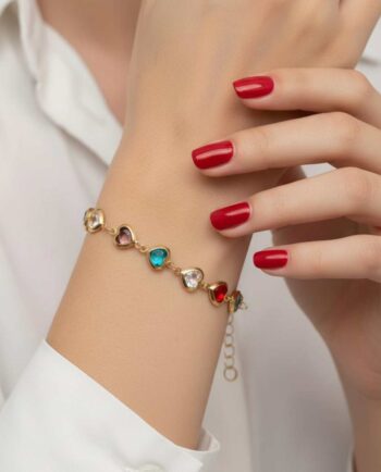 Bracelet Hearts Multicolor