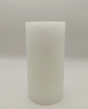 Candle White Pillar Aromatic Height 14 cm Diameter 7 cm