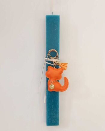 Easter Candle Orange Cat