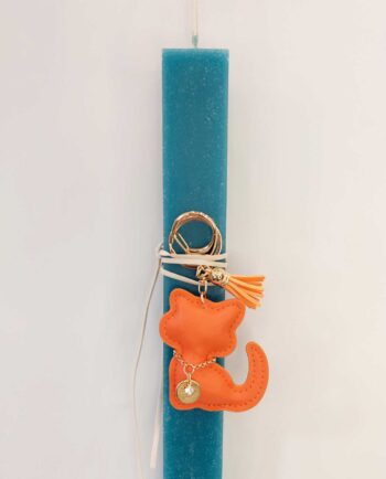 Easter Candle Orange Cat