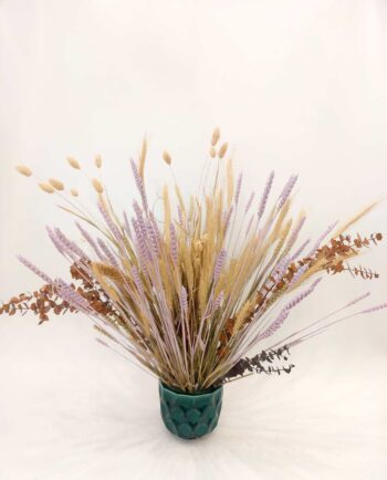Dried Flowers Arrangement Lilac Natural
