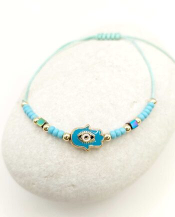 Bracelet Turquoise Hamsa Hand