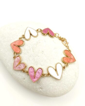 Bracelet Multicolor Hearts